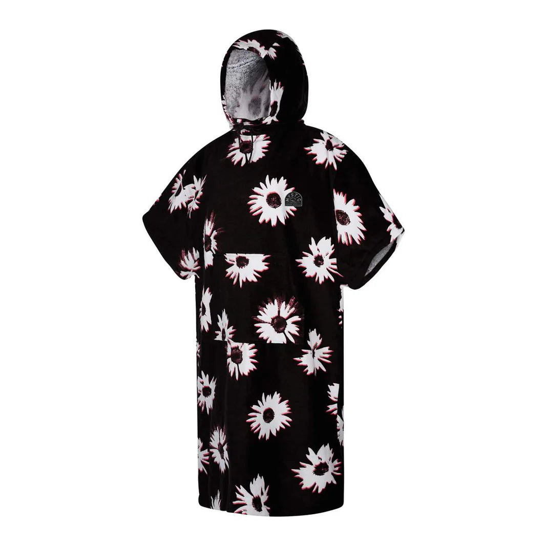 Poncho Velour - Black/White - 2021