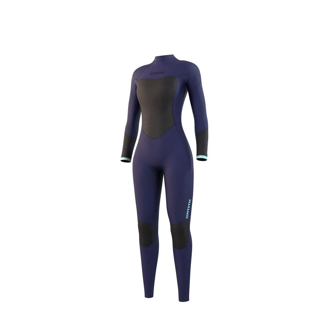 Women Star 5/3mm Back Zip Wetsuit - Night Blue - 2024