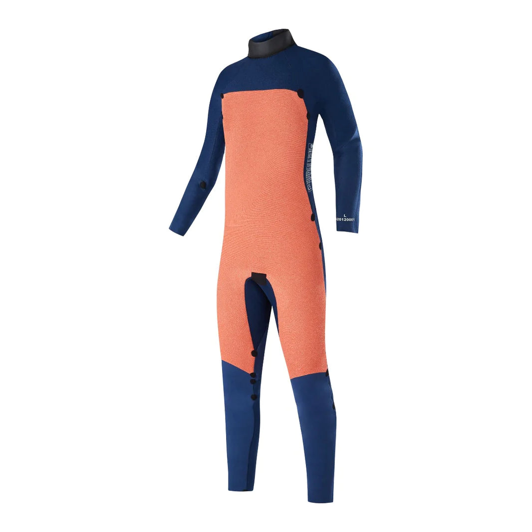 Star 3/2mm Fullsuit Back Zip Kids - Black/Blue - 2024