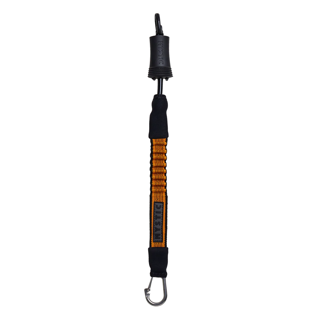 Kite Safety Leash Short - Black / Orange - 2024