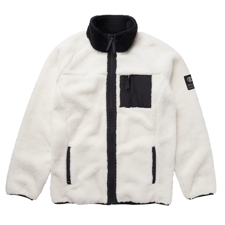 Dark Tech Series Teddy Zip thru - Off White - 2024