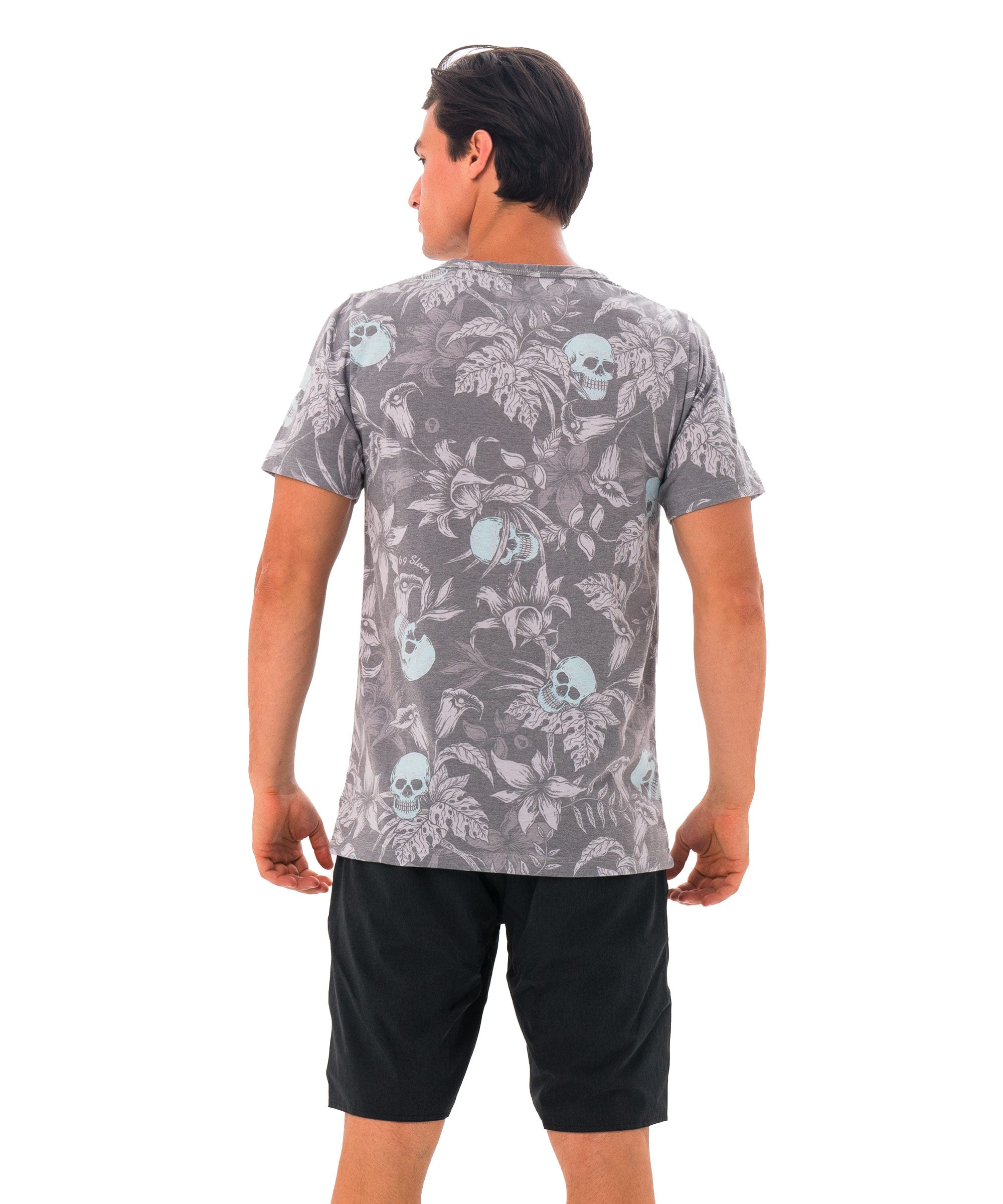 WILD GARDEN BLUE HANS RASH TEE