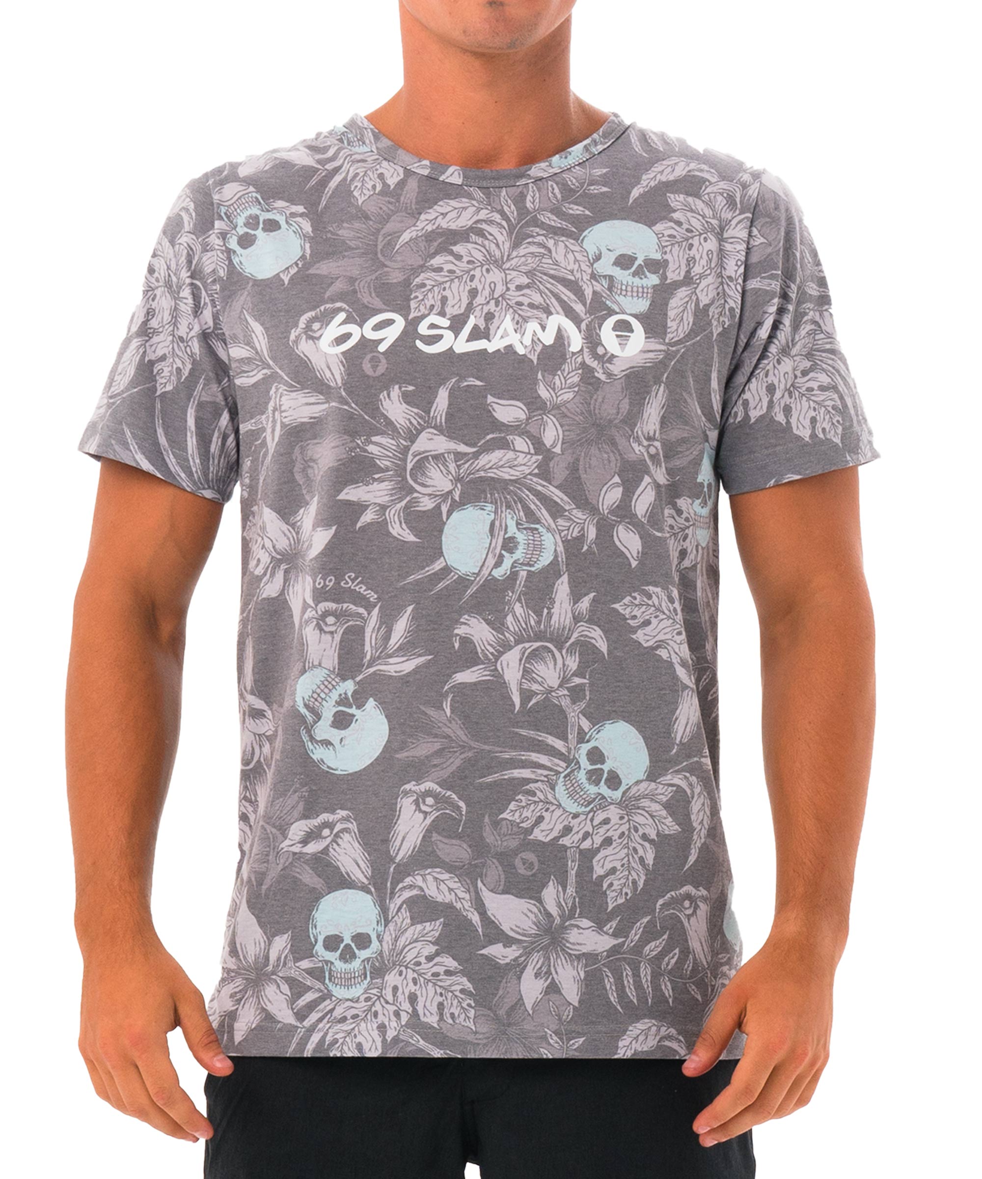 WILD GARDEN BLUE HANS RASH TEE